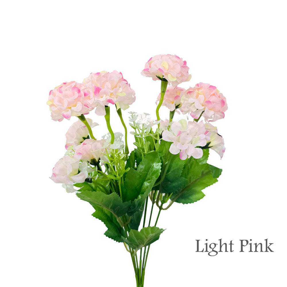 Faux Mini Hydrangea Flower #FM16