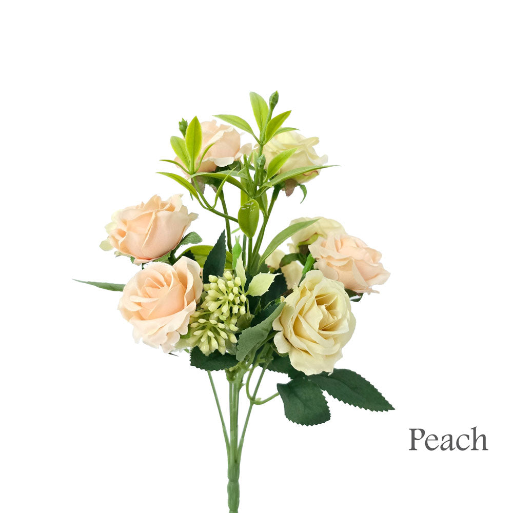 Faux 10 Heads Rose Flower #FM22