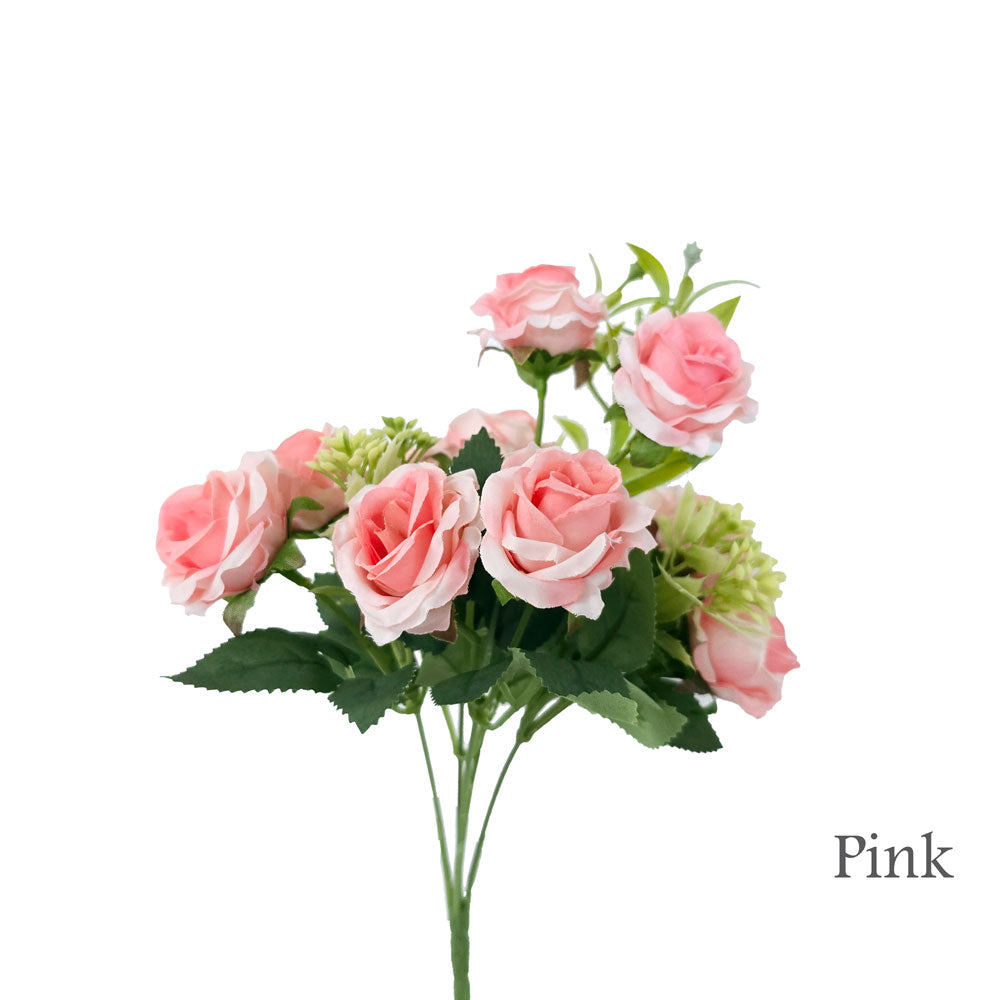 Faux 10 Heads Rose Flower #FM22