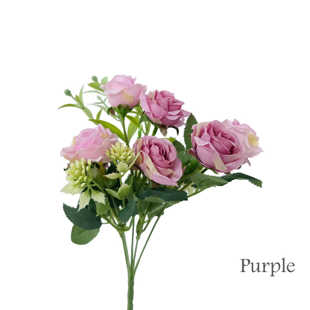 Faux 10 Heads Rose Flower #FM22