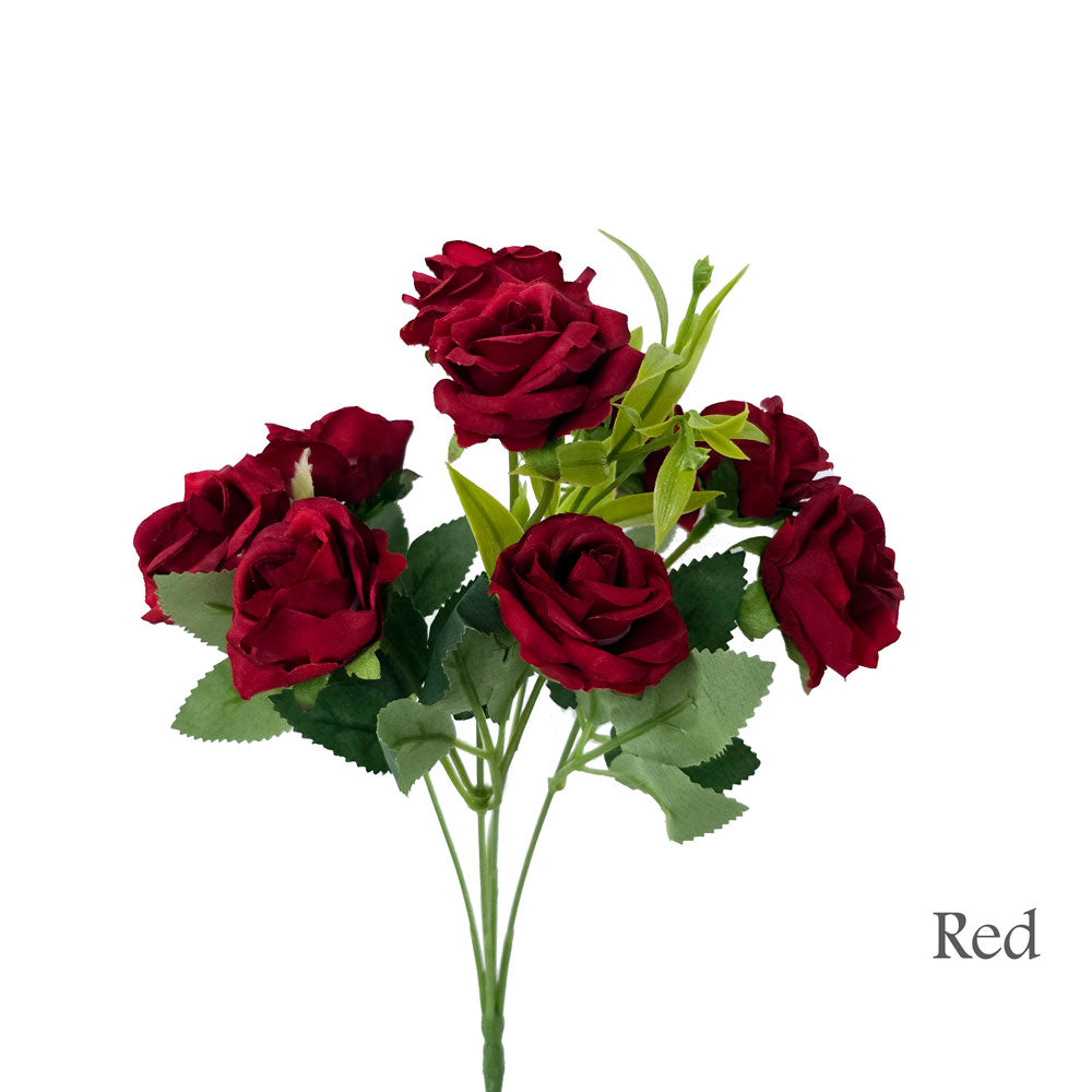 Faux 10 Heads Rose Flower #FM22