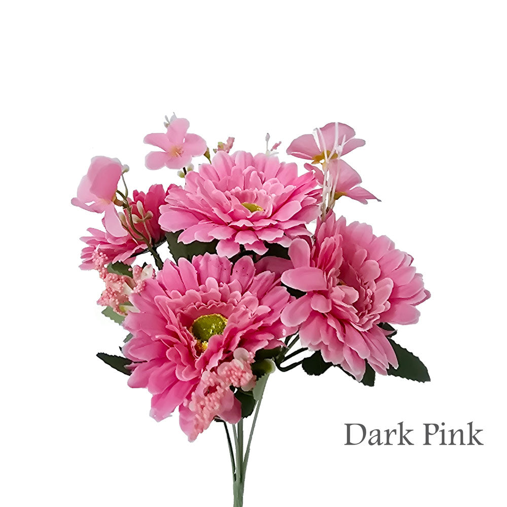 Faux 5 Heads Gerbera Flower #FM28