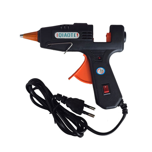30W Glue Gun with Round-Pin Plug + Free 10 Glue Sticks