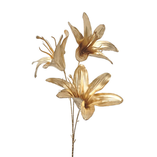 Faux Golden Lily #G39