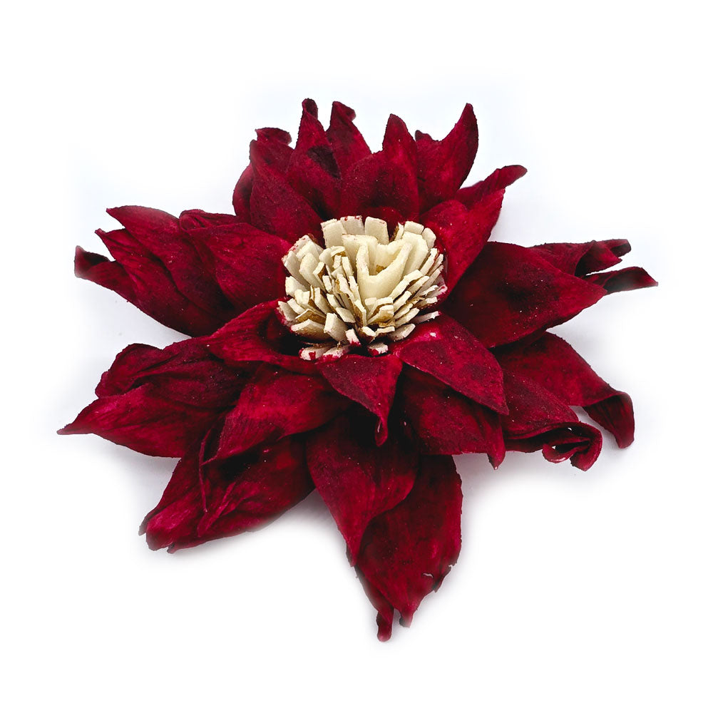 Sola Wood Poinsettia Flower #SF48