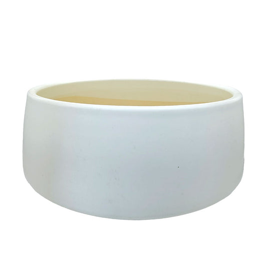 White Large Flower Pot #V110