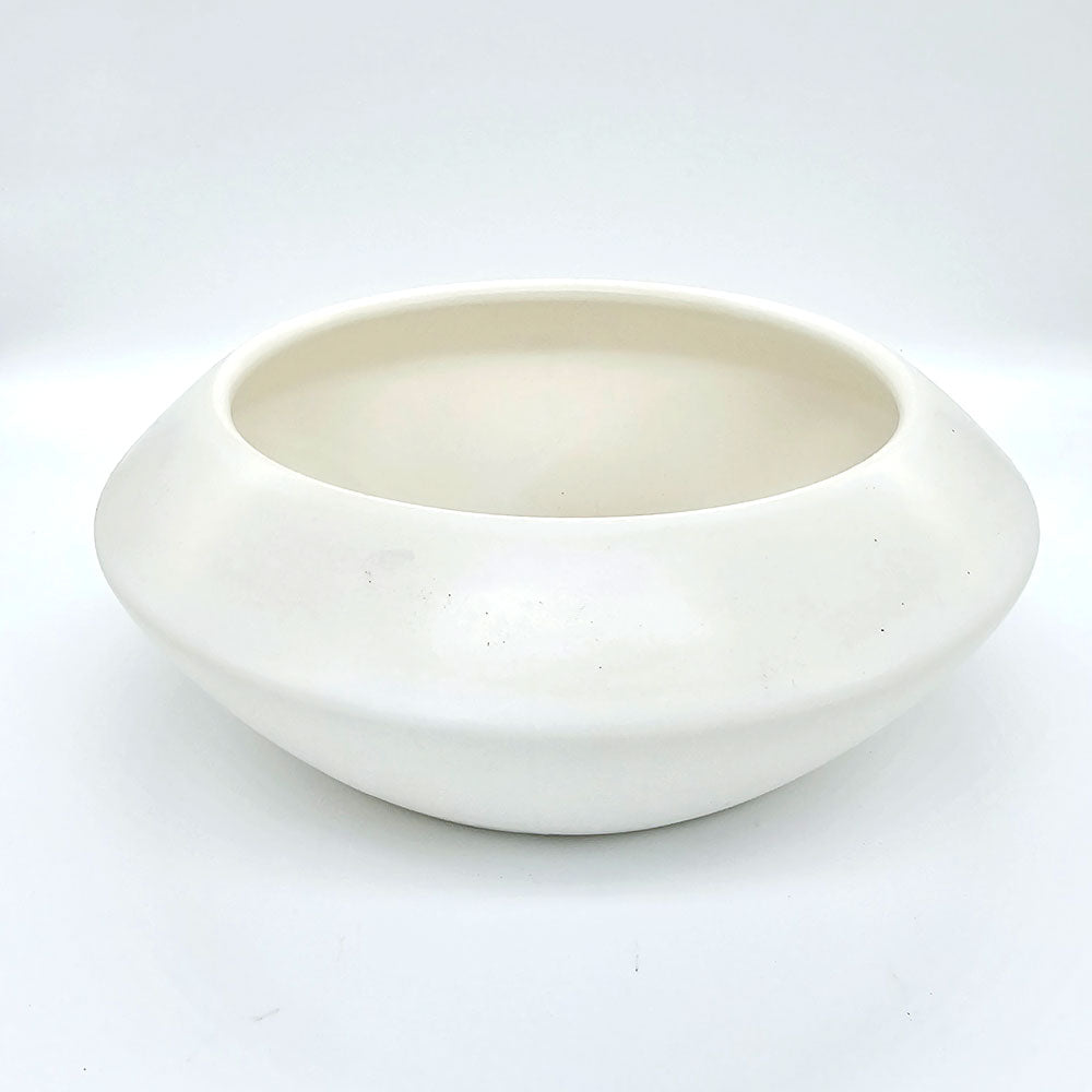 White Small Flower Pot #V111