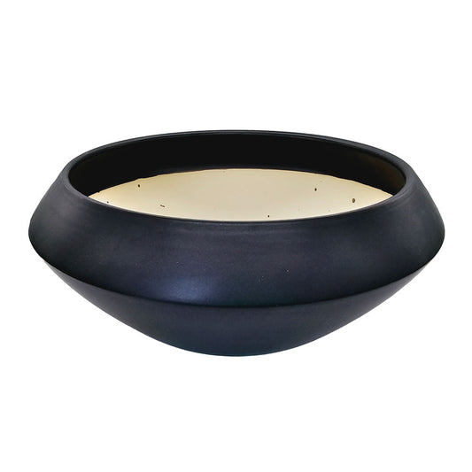 Black Large Flower Pot #V116