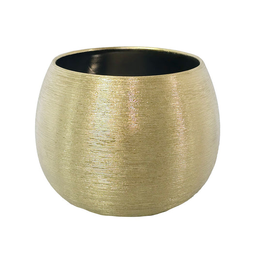 Golden Flower Pot #V139