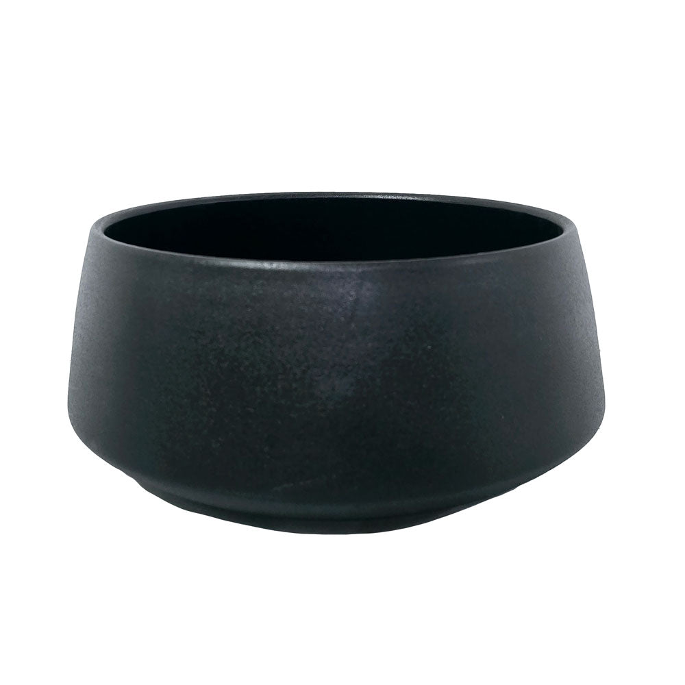Big Black Round Flower Pot #V145