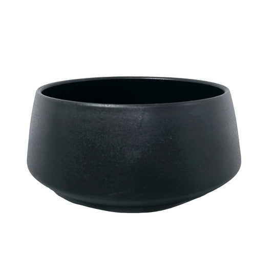 Big Black Round Flower Pot #V145