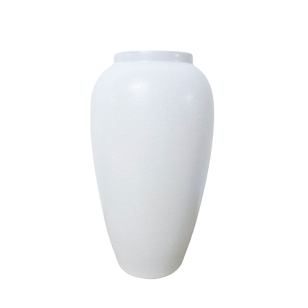 Ceramic White Flower Vase #V163
