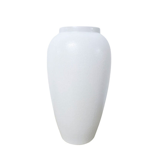 Ceramic White Flower Vase #V163