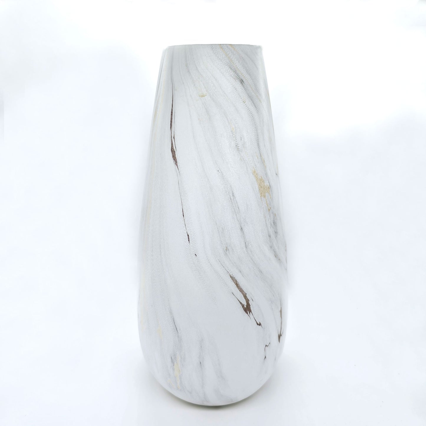 White Marble Ceramic Vase #V31