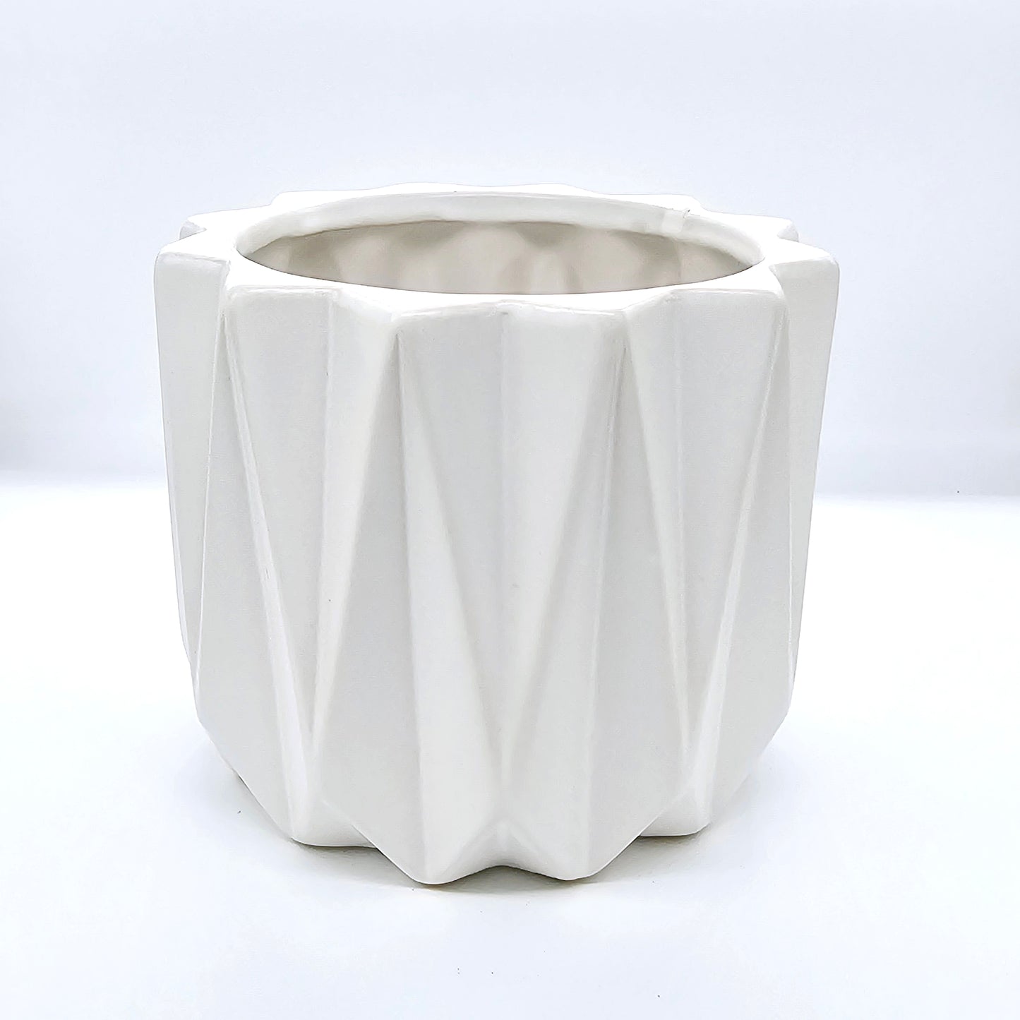 Geometric Ceramic Pot #V8