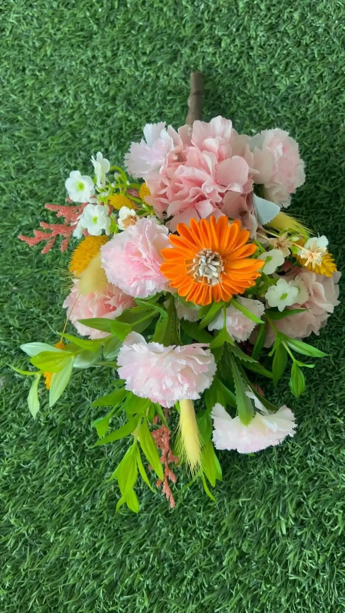 Preserved bridal bouquet